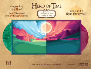 Hero of Time 2xLP (Music from The Legend of Zelda- Ocarina of Time) (cover 3)